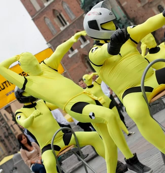 Reklamowo - Artysci Uliczni Krakowa